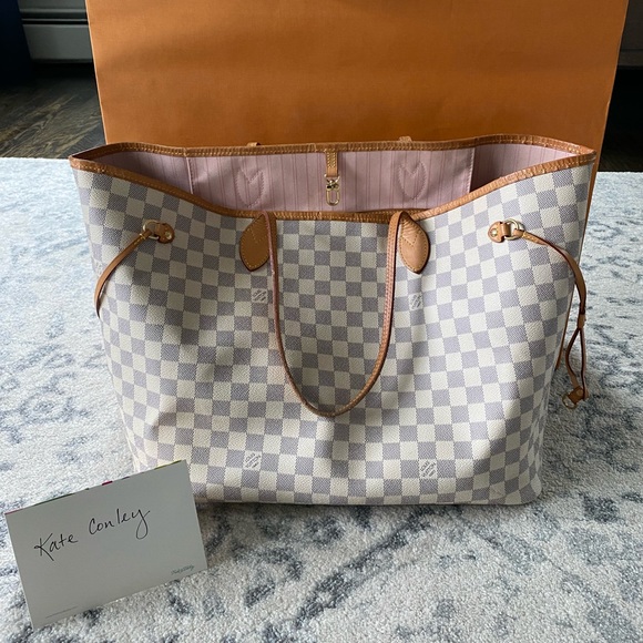 Louis Vuitton Handbags - Louis Vuitton Neverfull GM D. Azur-Rose Ballerine